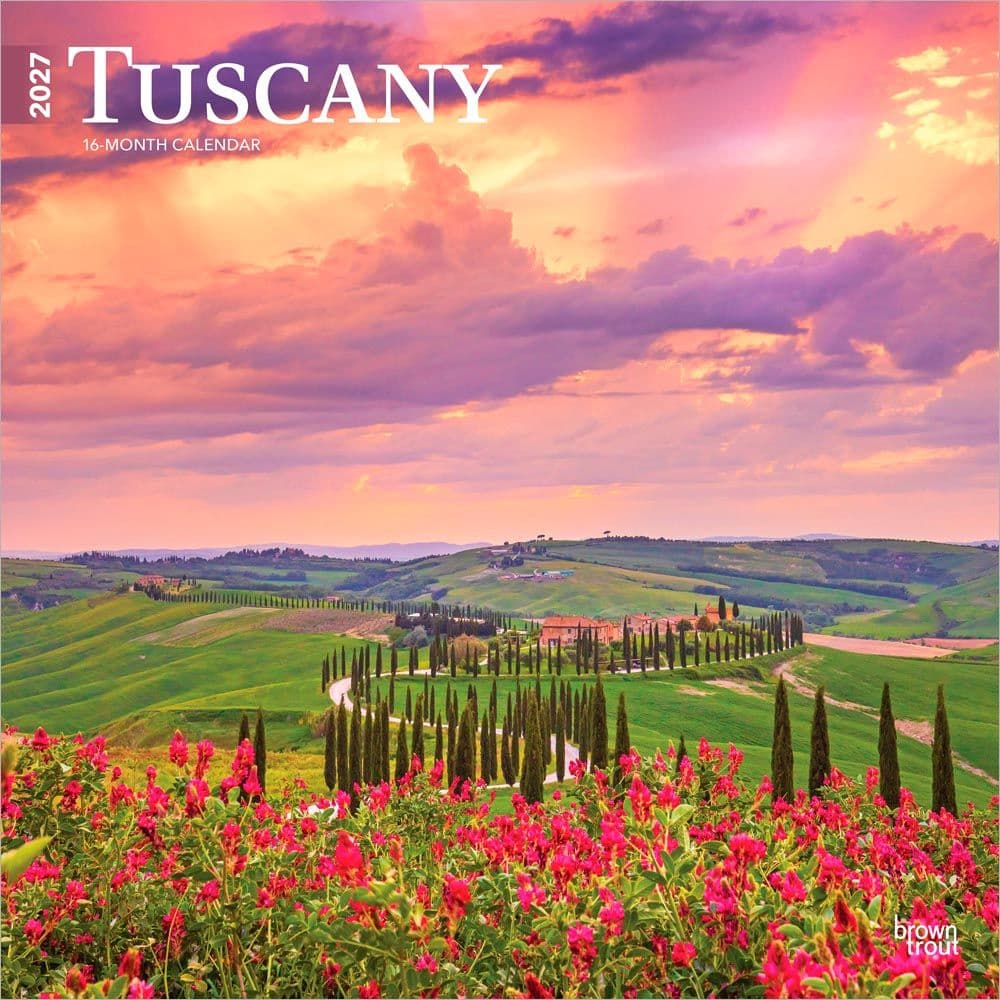 Tuscany 2027 Wall Calendar Main Product Image