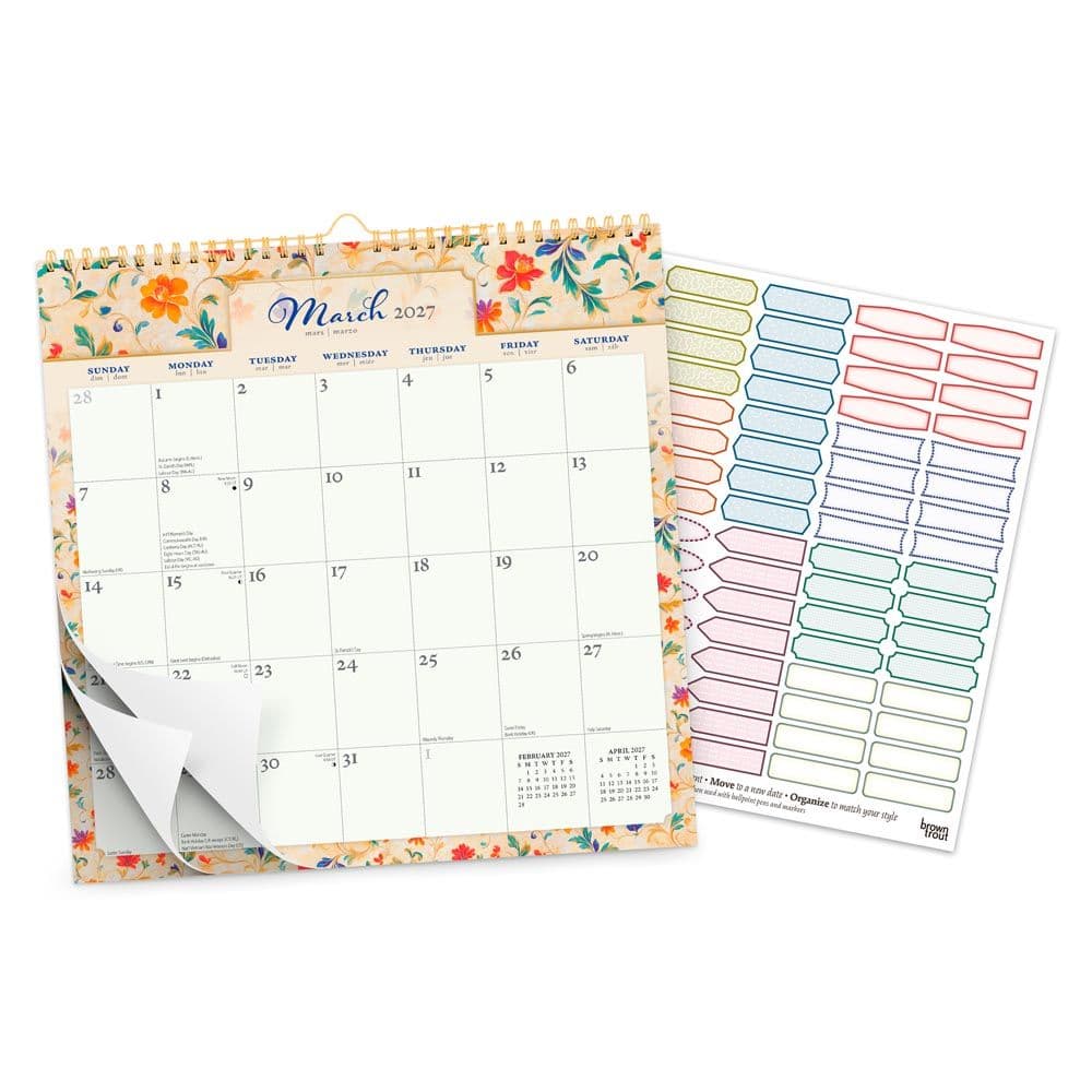 Tuscan Delight 2027 Wall Calendar Second Alternate Image