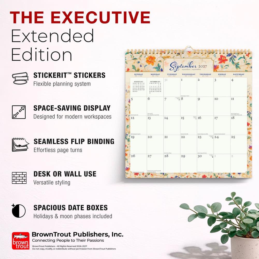 Tuscan Delight 2027 Wall Calendar Fifth Alternate Image