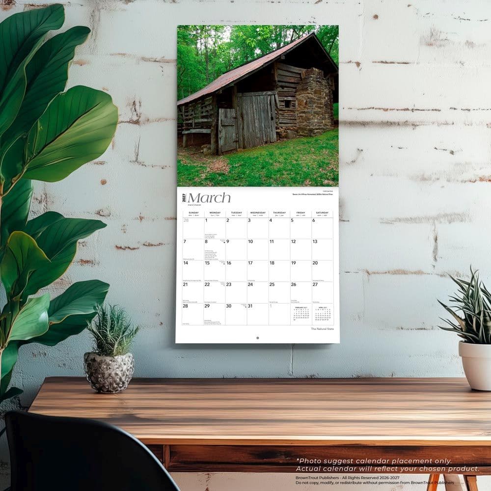 Natural State Arkansas 2027 Wall Calendar Fourth Alternate Image