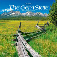 image Gem State Idaho 2027 Wall Calendar Main Product Image