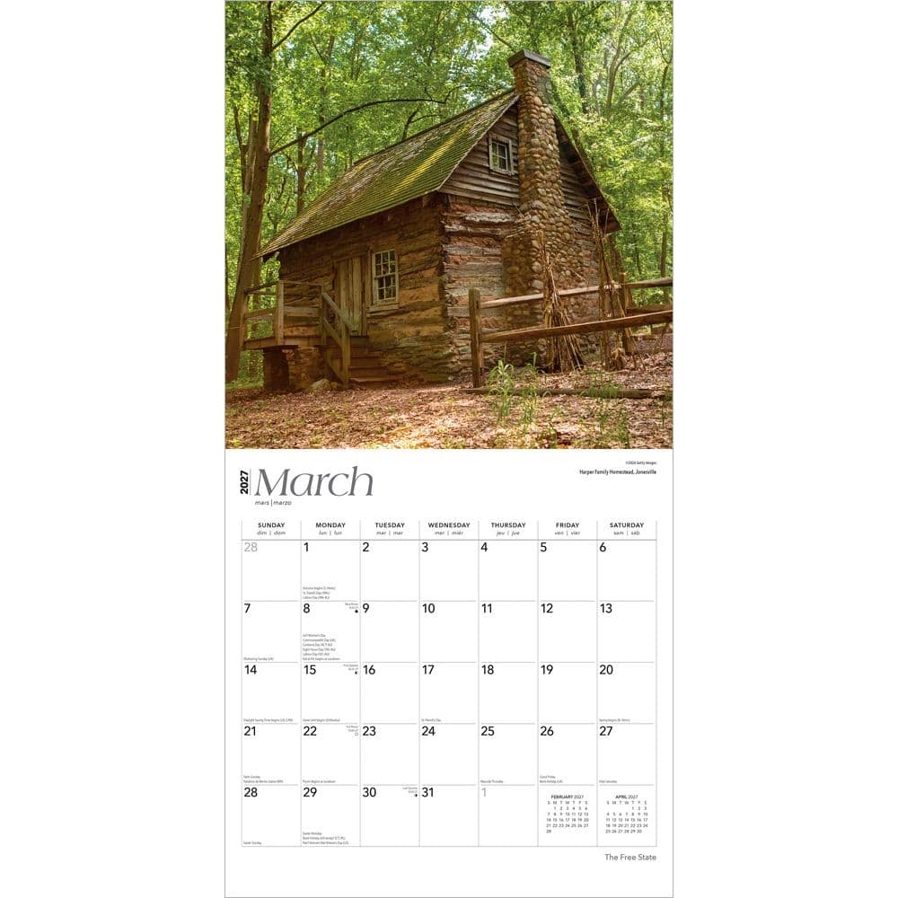 Free State Maryland 2027 Wall Calendar Second Alternate Image