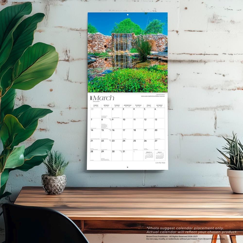 Texas Places 2027 Wall Calendar Fourth Alternate Image