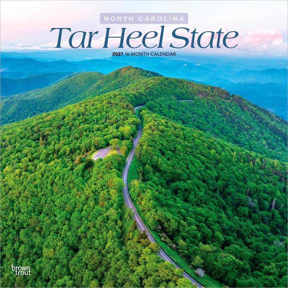 image Tar Heel State North Carolina 2027 Wall Calendar Main Product Image