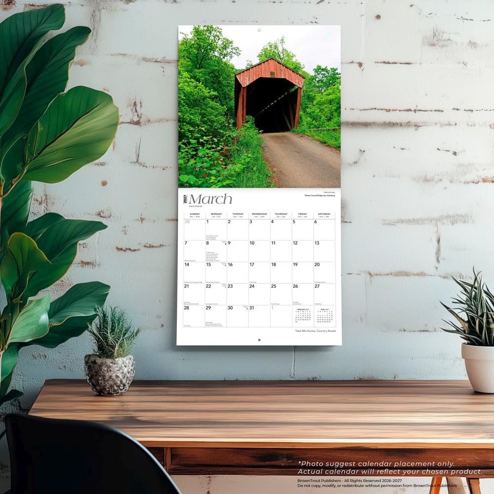 Take Me Home Country Roads 2027 Wall Calendar Fourth Alternate Image