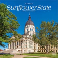 image Sunflower State Kansas Places 2027 Wall Calendar Main Product Image