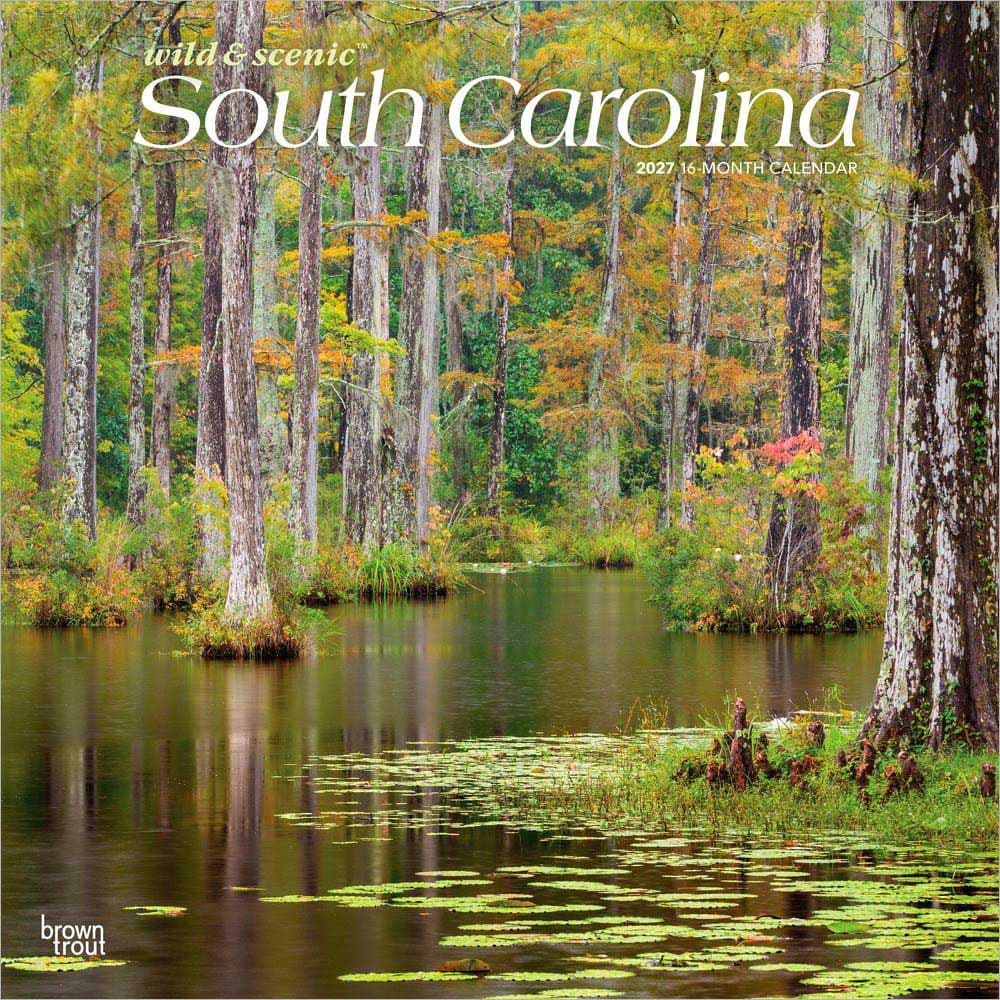 South Carolina Wild and Scenic 2027 Wall Calendar Main Product Image