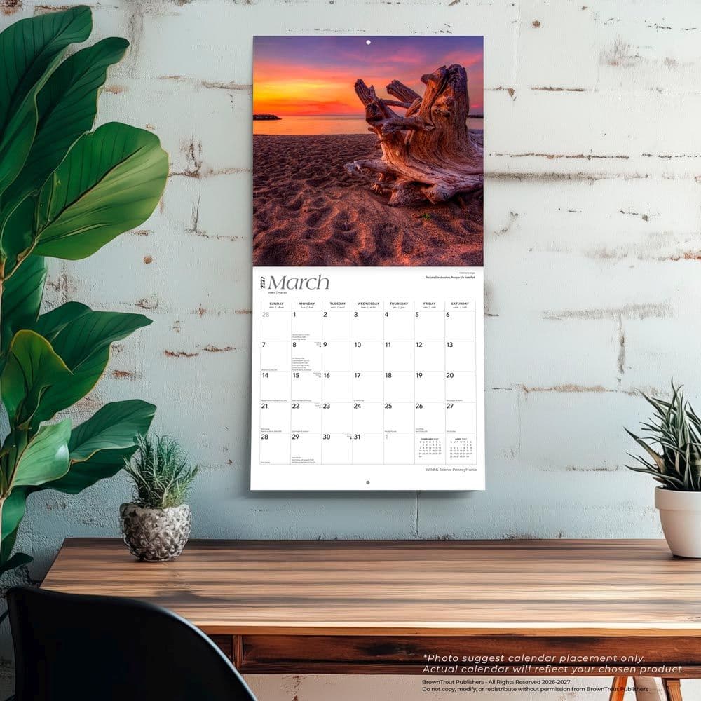 Pennsylvania Wild and Scenic 2027 Wall Calendar Fourth Alternate Image