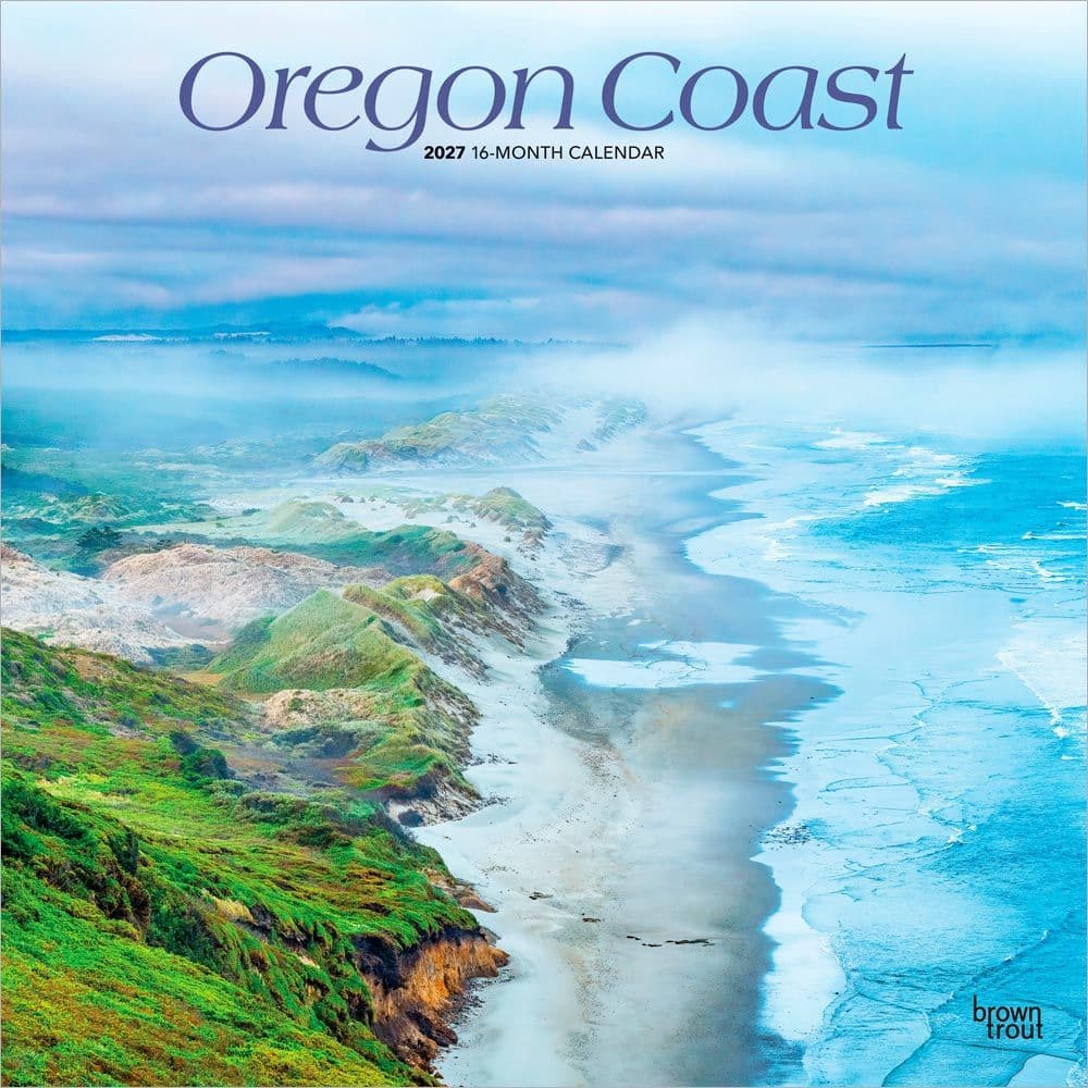 Oregon Coast 2027 Wall Calendar Main Product Image