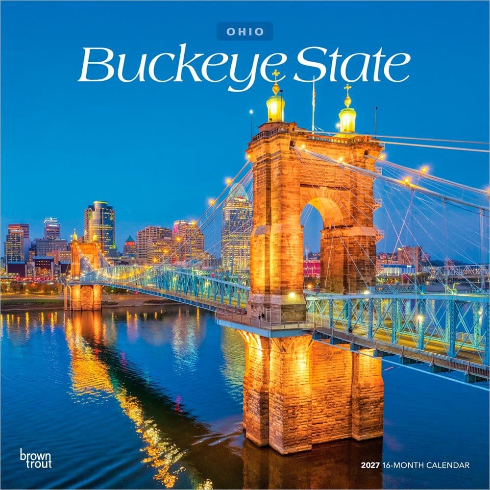 Ohio Places 2027 Wall Calendar Main Product Image