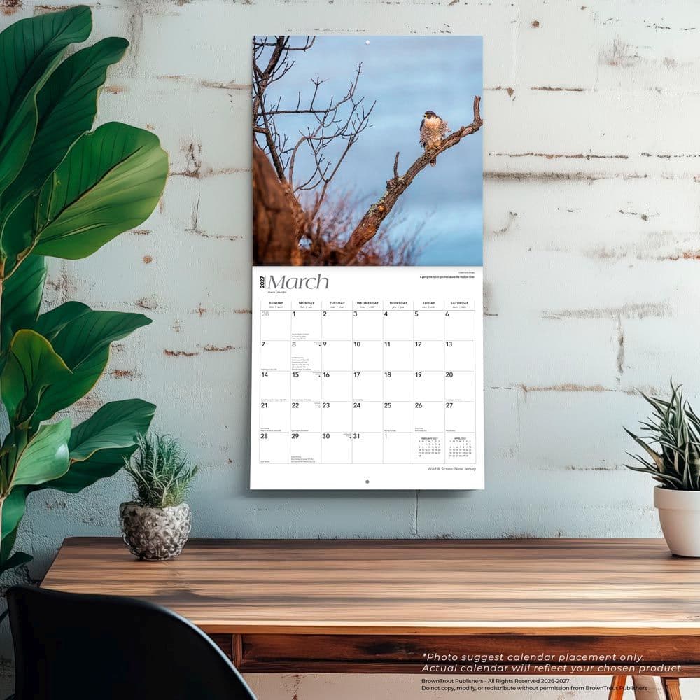 New Jersey Wild and Scenic 2027 Wall Calendar Fourth Alternate Image