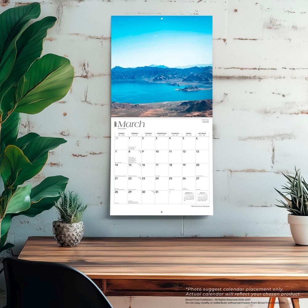 Nevada Wild and Scenic 2027 Wall Calendar Fourth Alternate Image