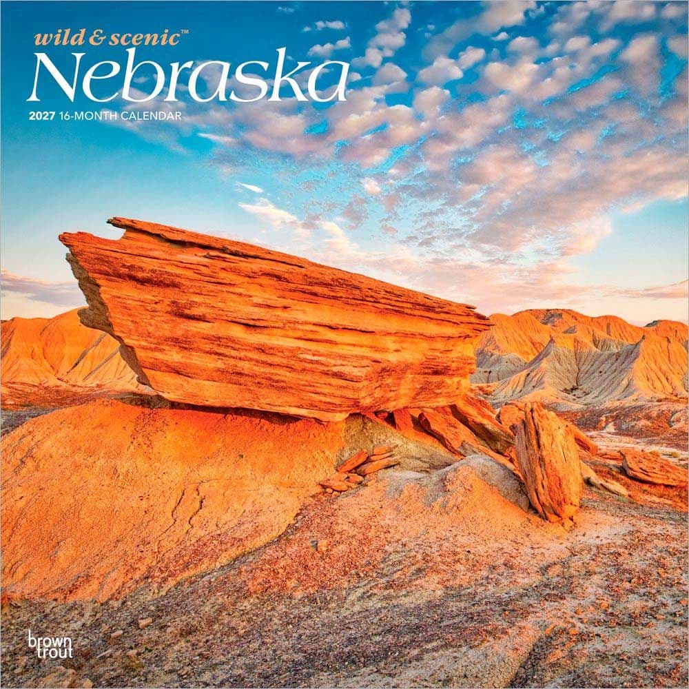 Nebraska Wild and Scenic 2027 Wall Calendar Main Product Image