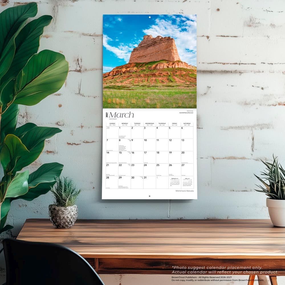 Nebraska Wild and Scenic 2027 Wall Calendar Fourth Alternate Image