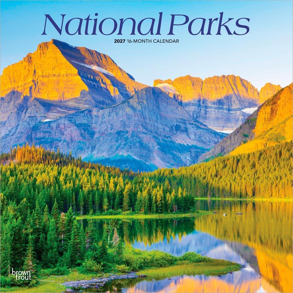 image National Parks 2027 Wall Calendar Main Product Image