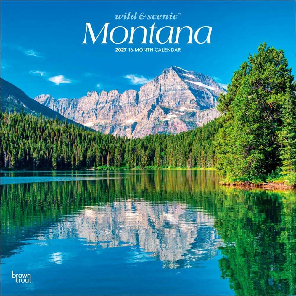 Montana Wild and Scenic 2027 Wall Calendar Main Product Image