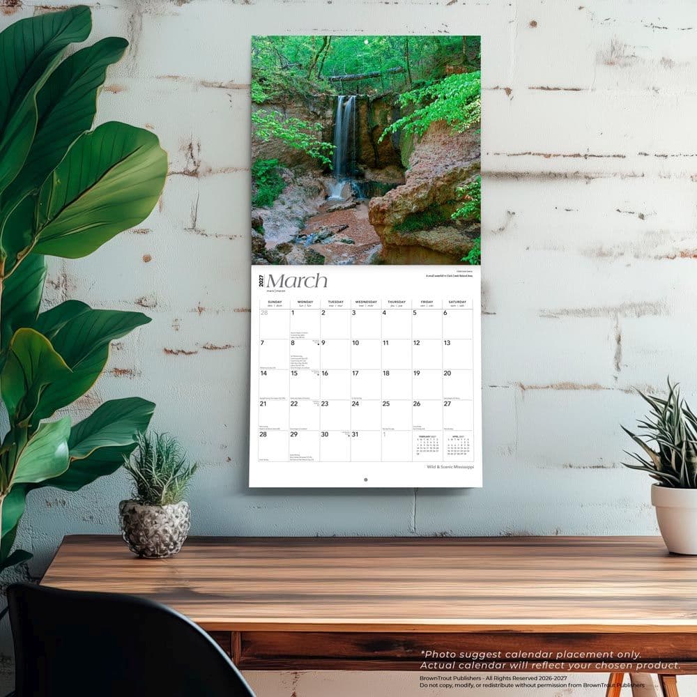 Mississippi Wild and Scenic 2027 Wall Calendar Fourth Alternate Image