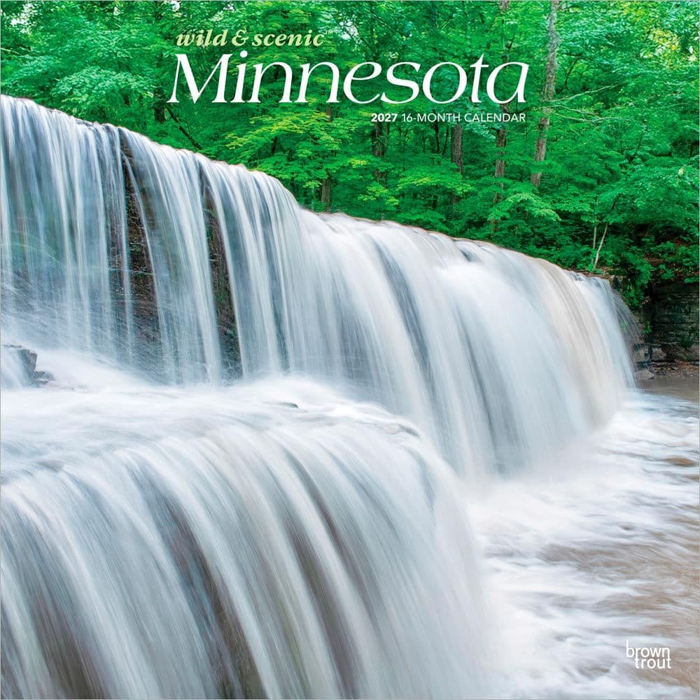 Minnesota Wild and Scenic 2027 Wall Calendar Main Product Image