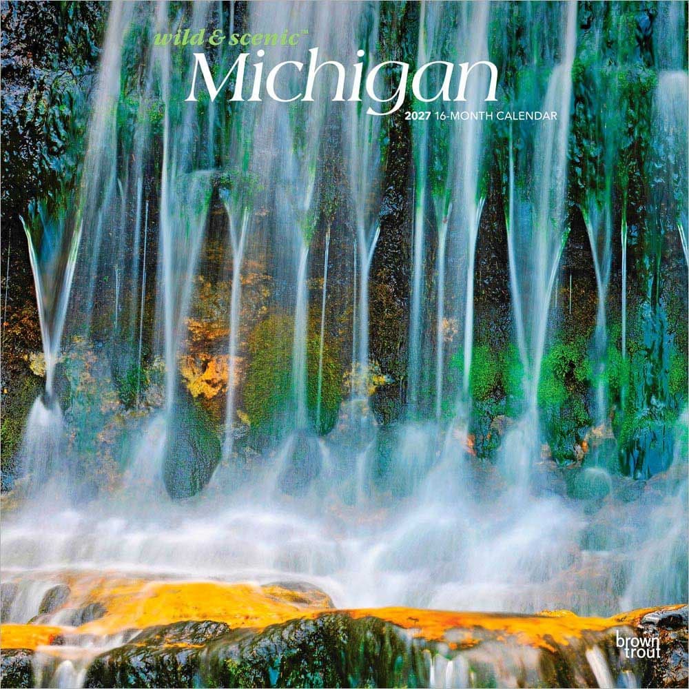 Michigan Wild and Scenic 2027 Wall Calendar Main Product Image