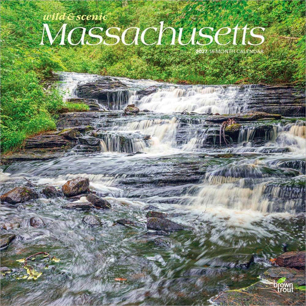 image Massachusetts Wild and Scenic 2027 Wall Calendar Main Product Image