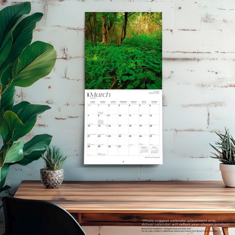 Maryland Wild and Scenic 2027 Wall Calendar Fourth Alternate Image