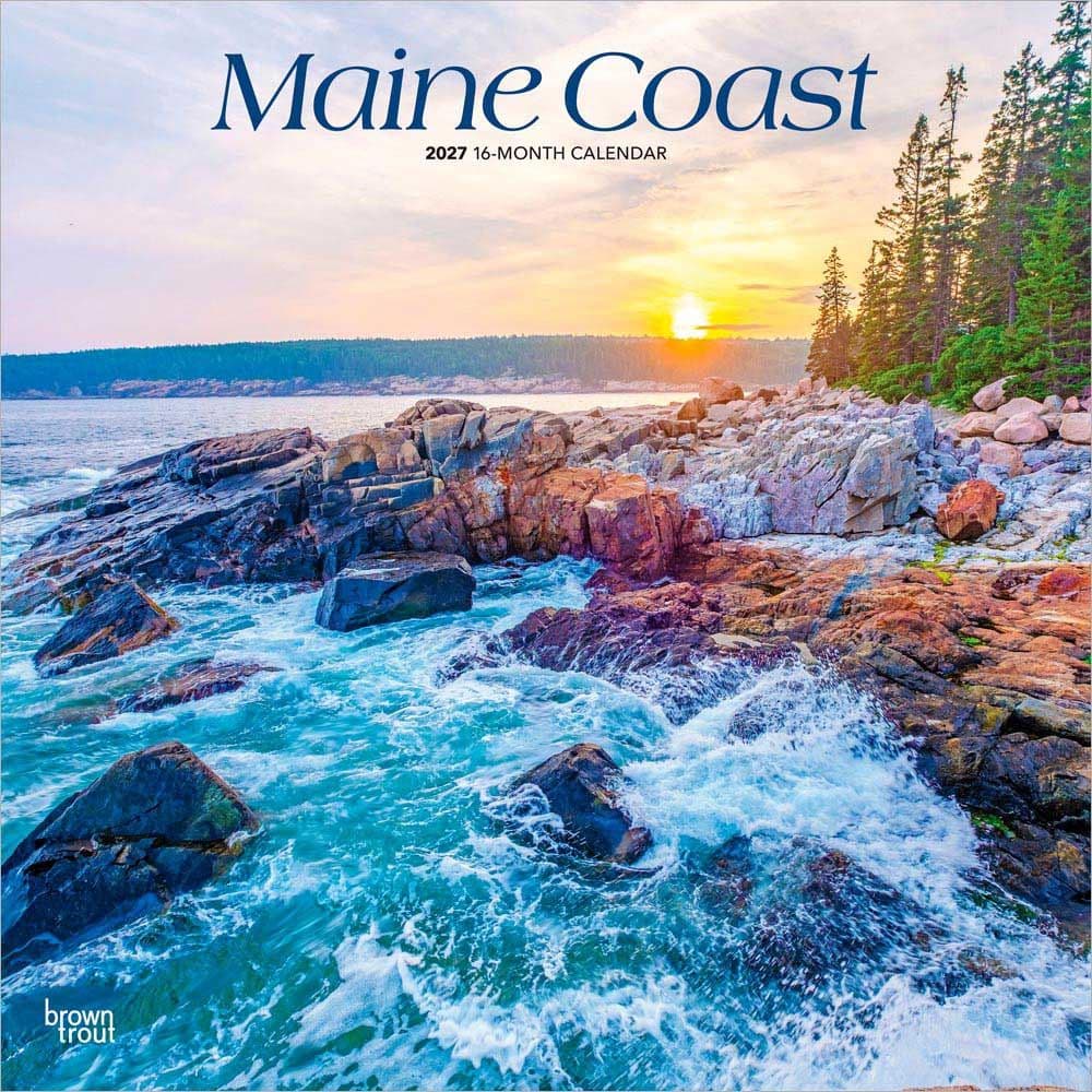 image Maine Coast 2027 Wall Calendar Main Product Image