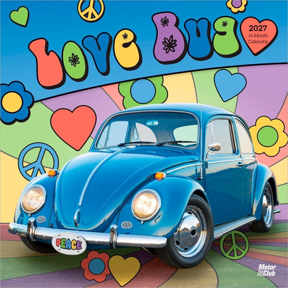 image Love Bug 2027 Wall Calendar Main Product Image