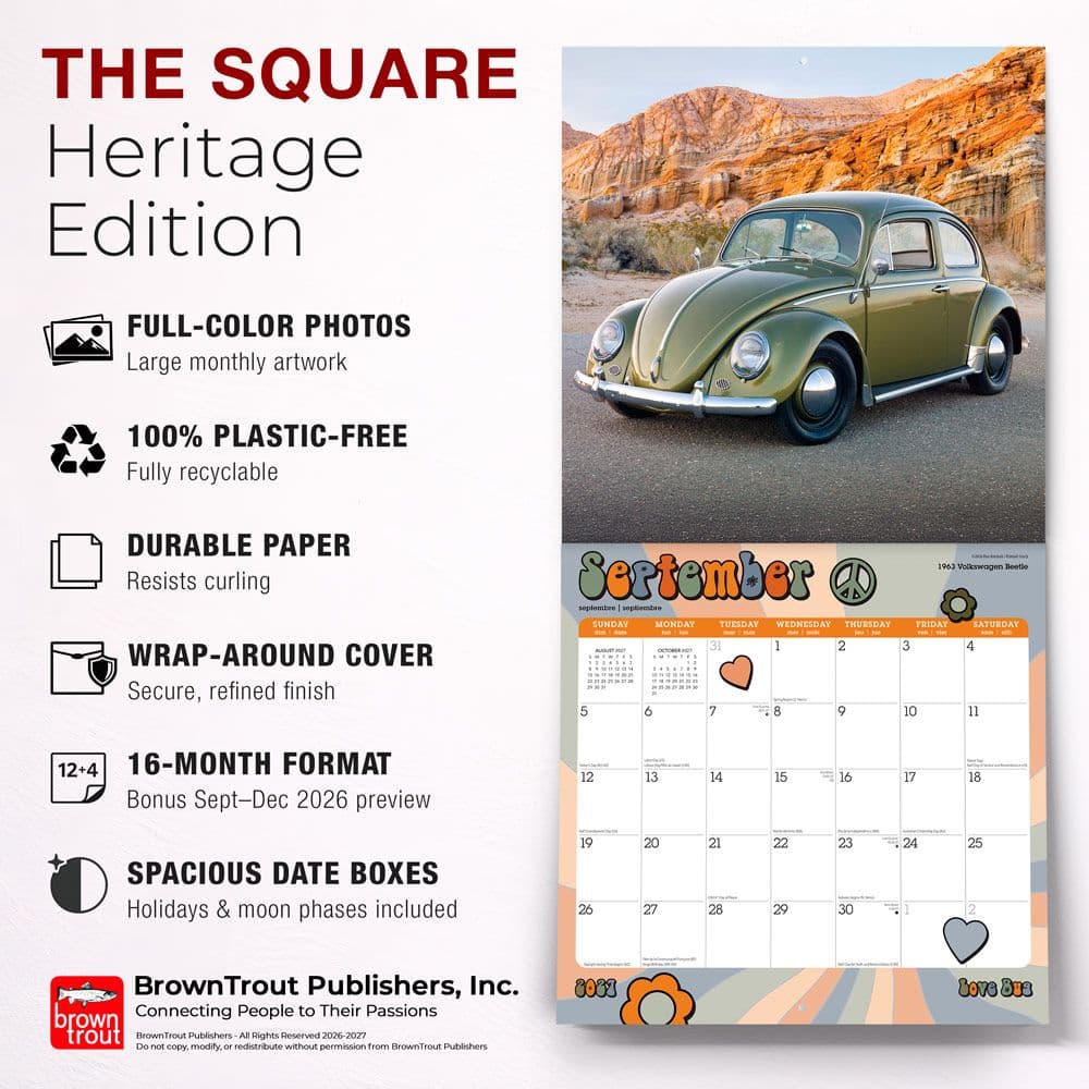 Love Bug 2027 Wall Calendar Fifth Alternate Image