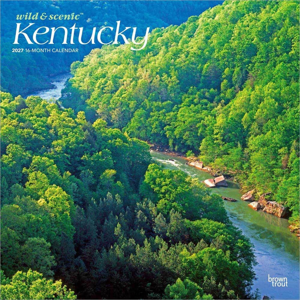 image Kentucky 2027 Wild and Scenic 2027 Wall Calendar Main Product Image