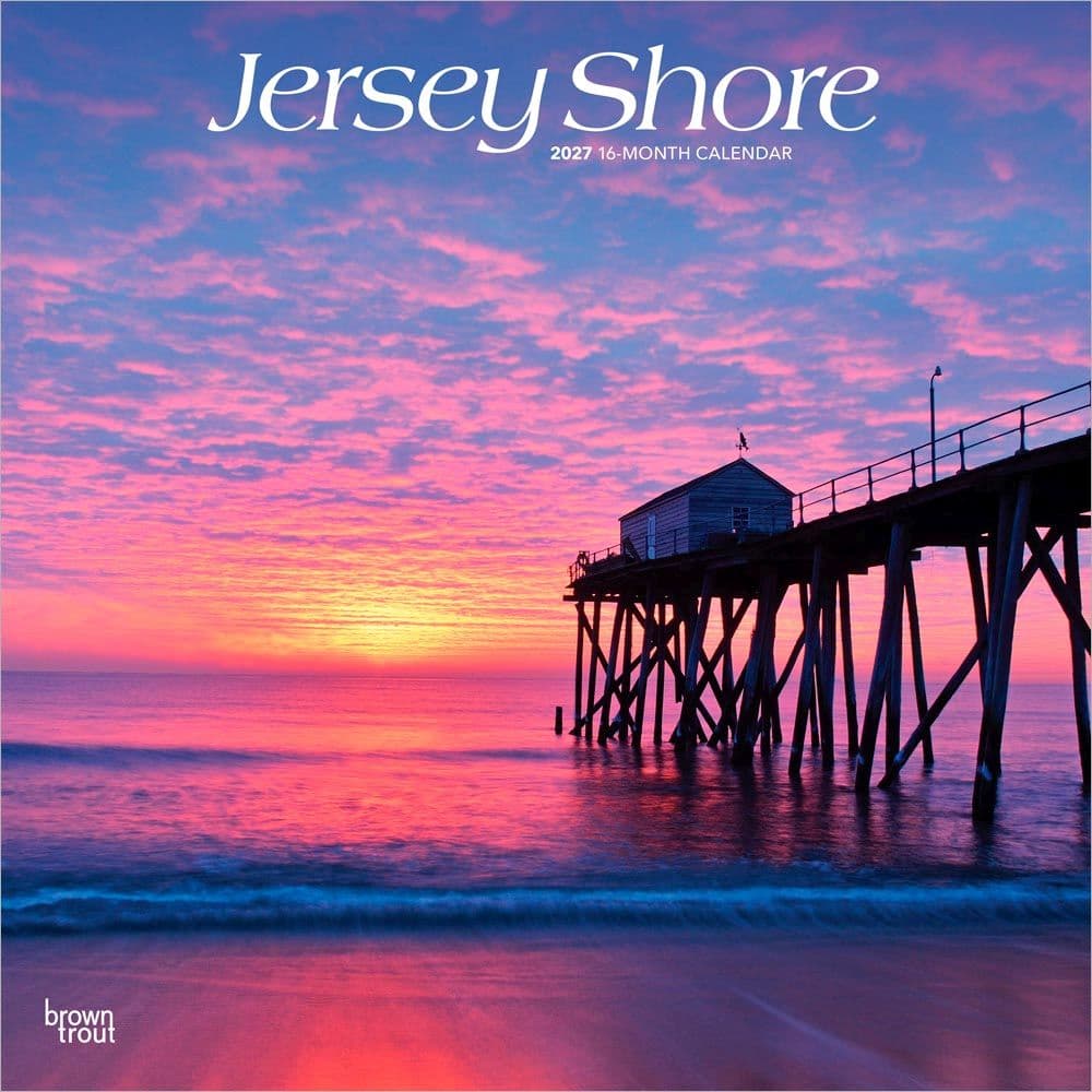 Jersey Shore 2027 Wall Calendar Main Product Image