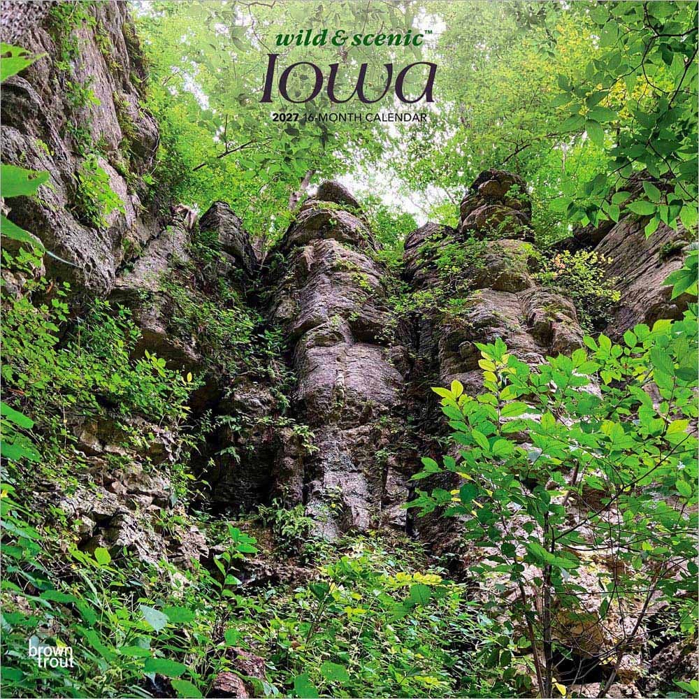 Iowa 2027 Wild and Scenic 2027 Wall Calendar Main Product Image