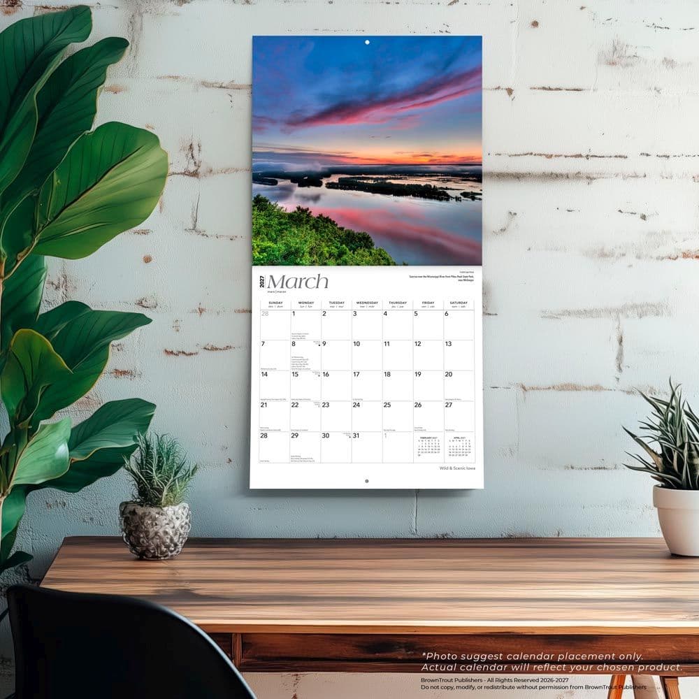 Iowa 2027 Wild and Scenic 2027 Wall Calendar Fourth Alternate Image
