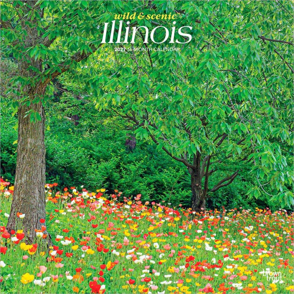 image Illinois 2027 Wild and Scenic 2027 Wall Calendar Main Product Image