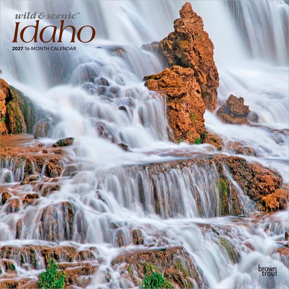 Idaho 2027 Wild and Scenic 2027 Wall Calendar Main Product Image