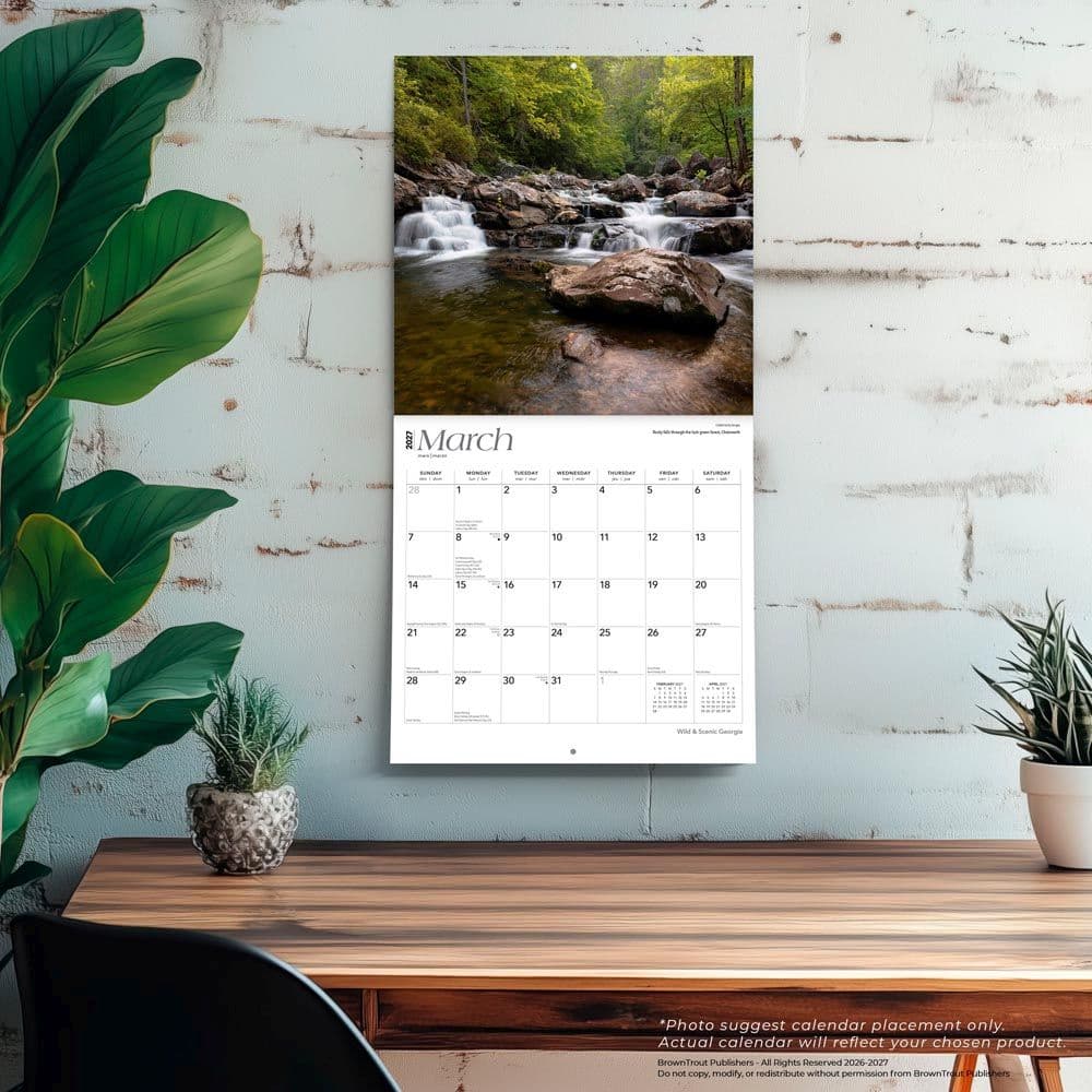 Georgia 2027 Wild and Scenic 2027 Wall Calendar Fourth Alternate Image