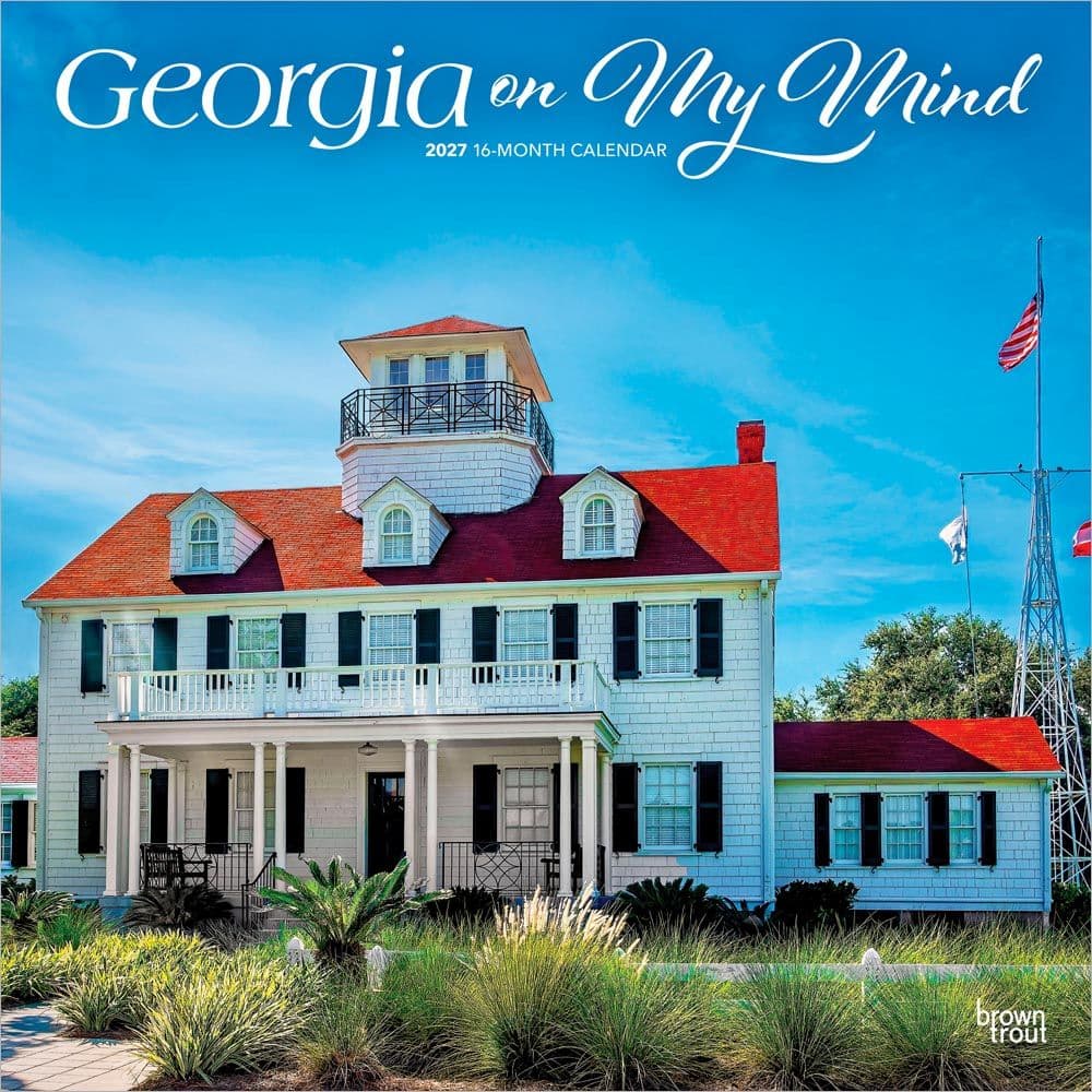 Georgia On My Mind 2027 Wall Calendar