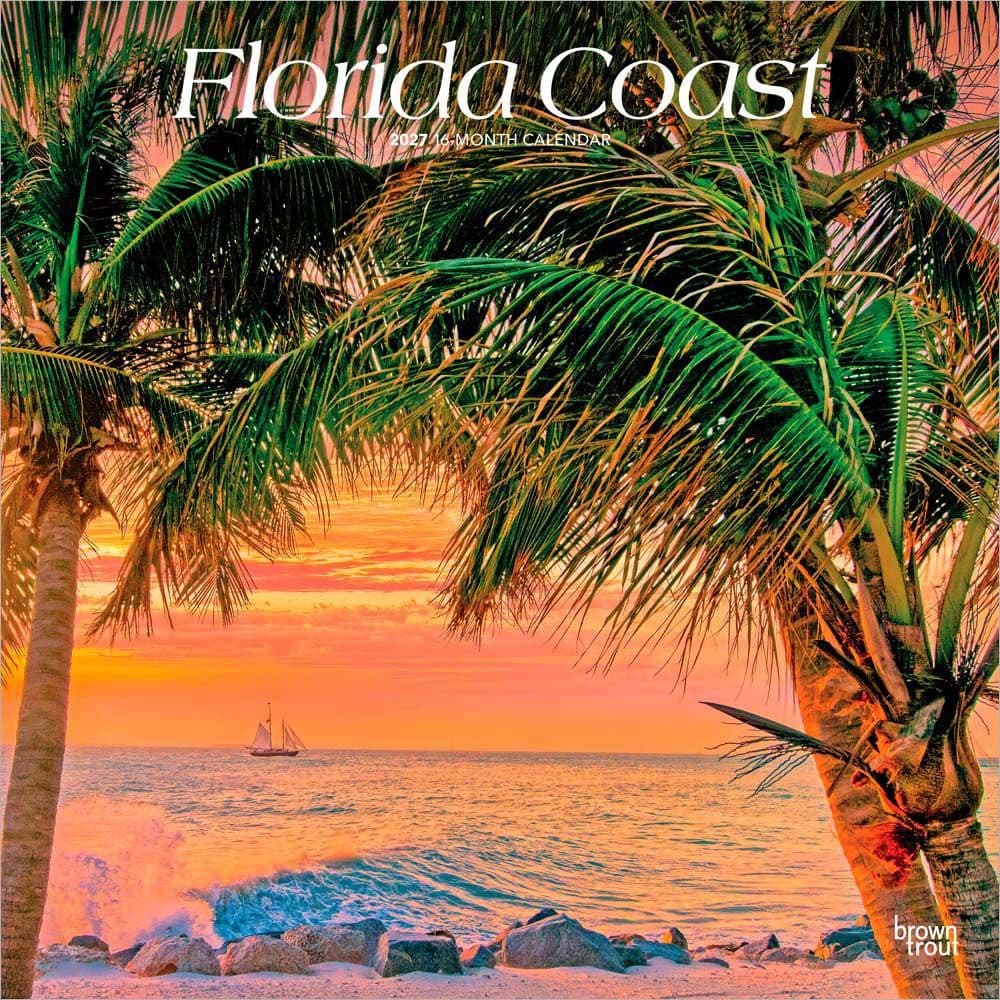 Florida Coast 2027 Wall Calendar Main Product Image