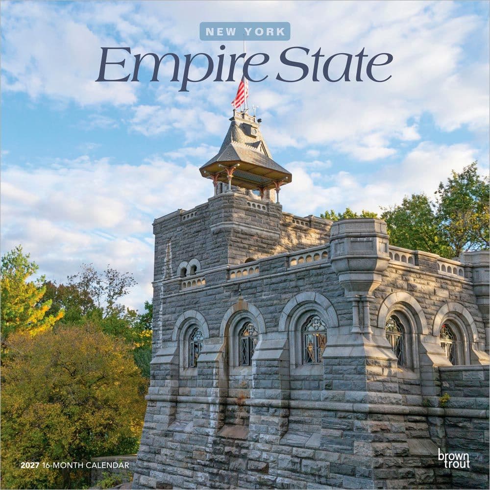 image Empire State New York 2027 Wall Calendar Main Product Image
