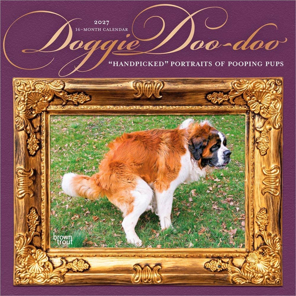 Doggie Doo Doo 2027 Wall Calendar Main Product Image