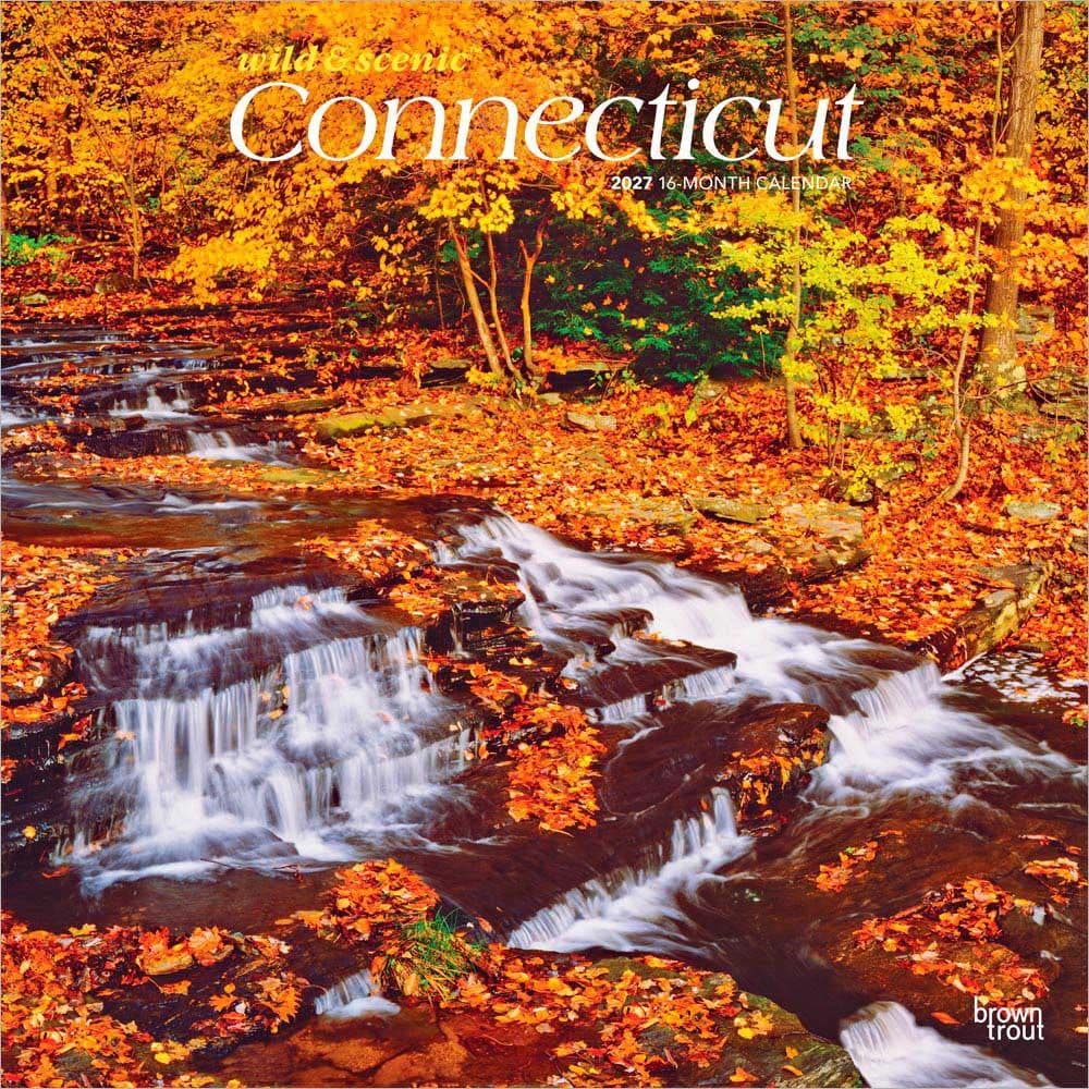 Connecticut Wild and Scenic 2027 Wall Calendar Main Product Image