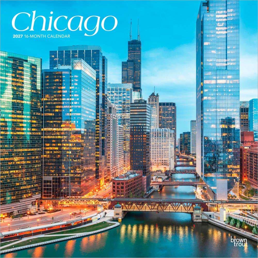 Chicago 2027 Wall Calendar Main Product Image