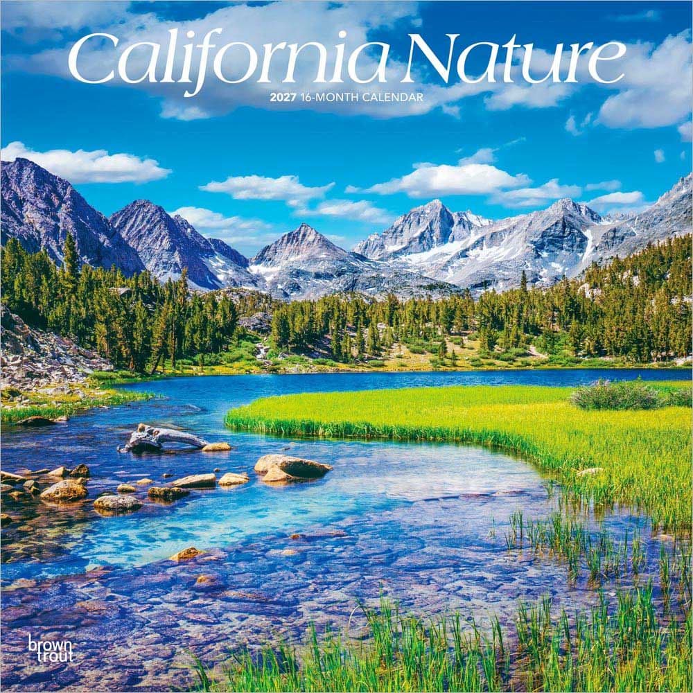 California Nature 2027 Wall Calendar Main Product Image