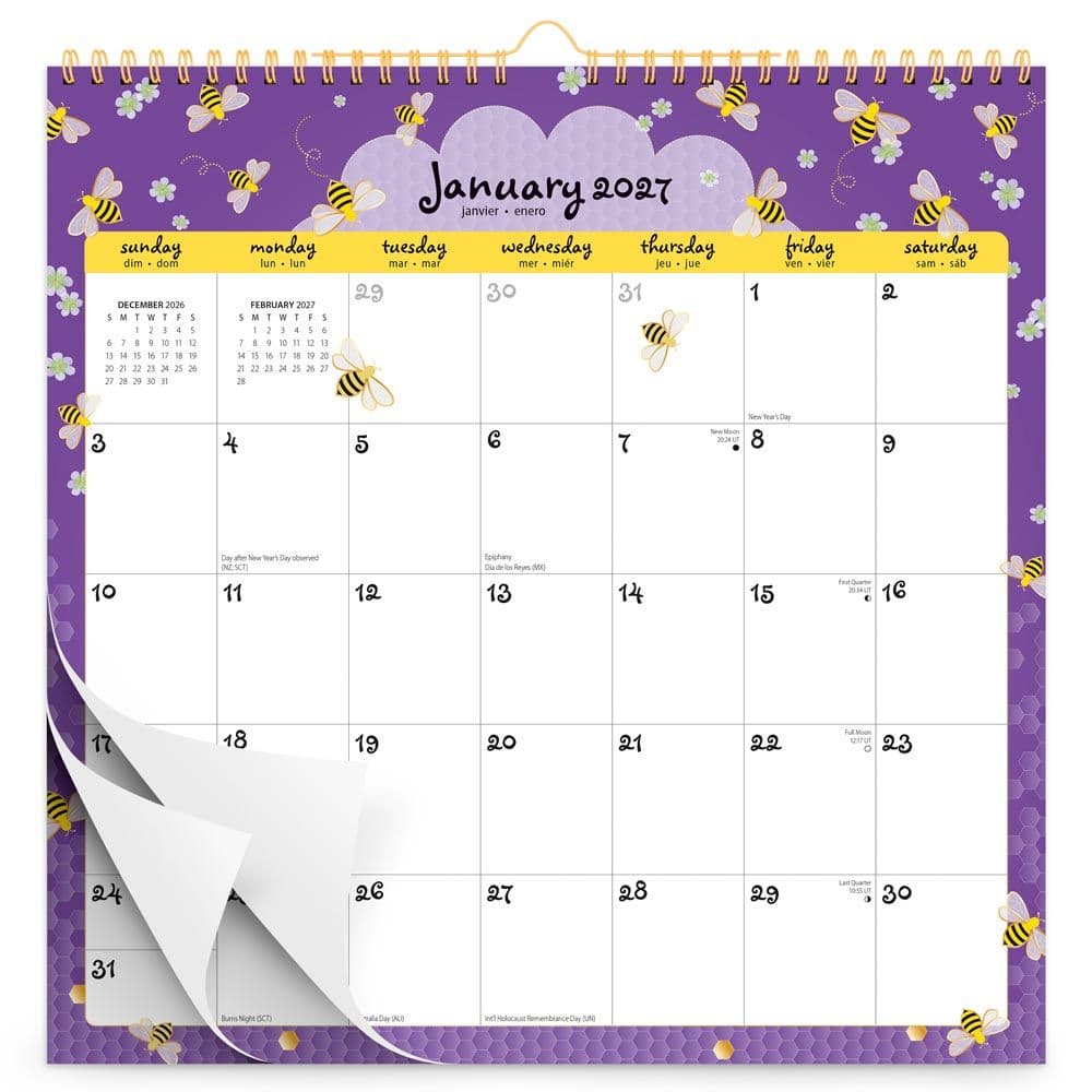 Busy Bees 2027 Wall Calendar First Alternate Image