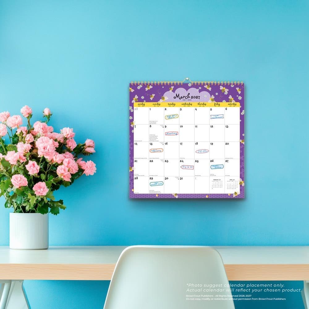 Busy Bees 2027 Wall Calendar Fourth Alternate Image