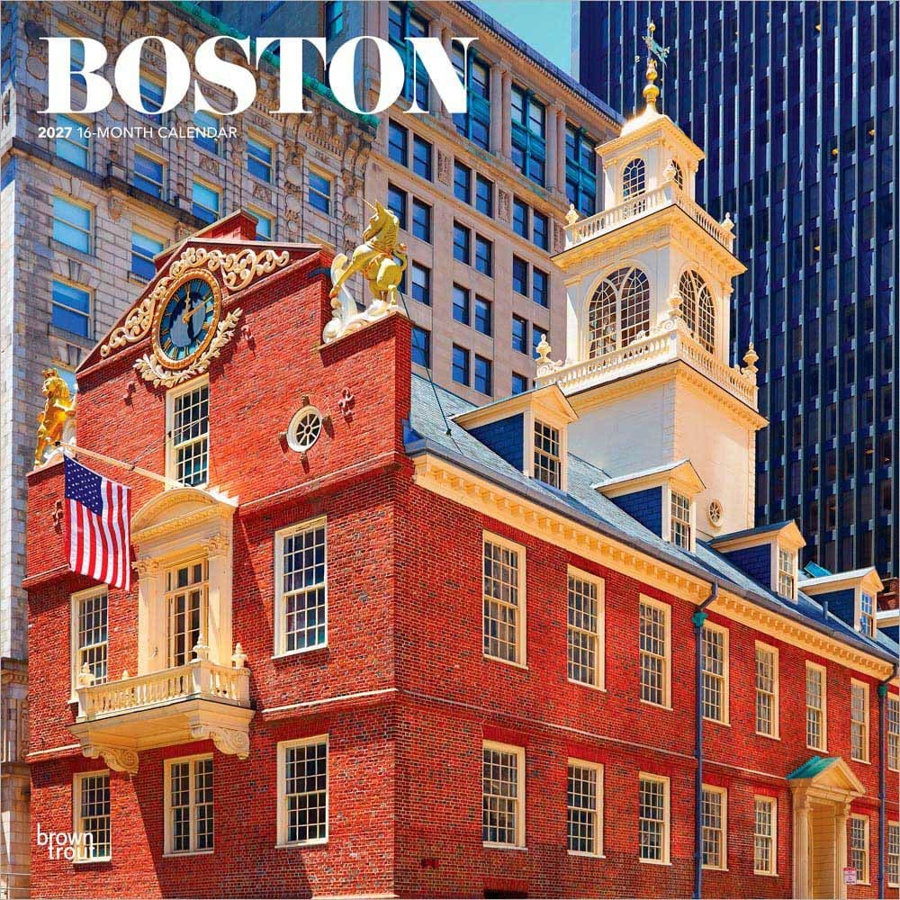 image Boston 2027 Wall Calendar Main Product Image