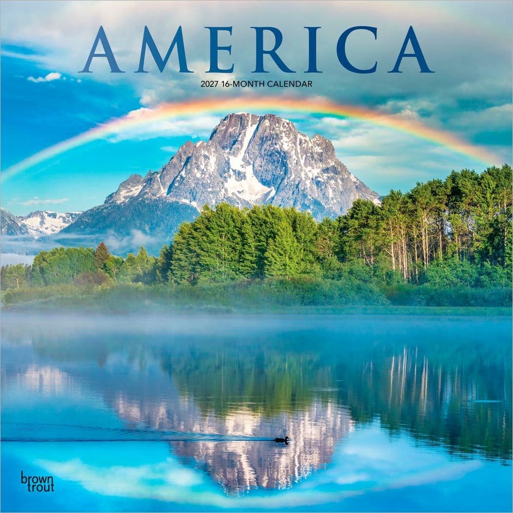 image America 2027 Wall Calendar Main Product Image
