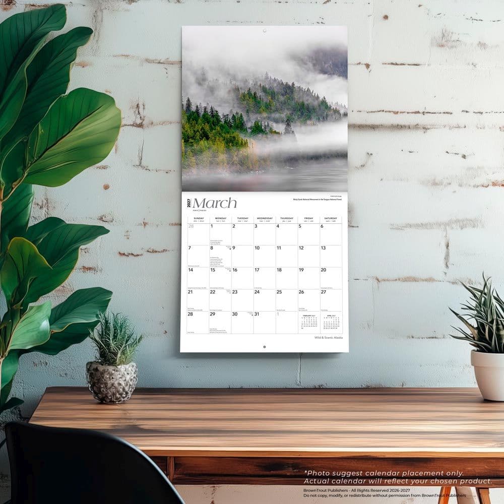 Alaska Wilderness 2027 Wall Calendar Fourth Alternate Image