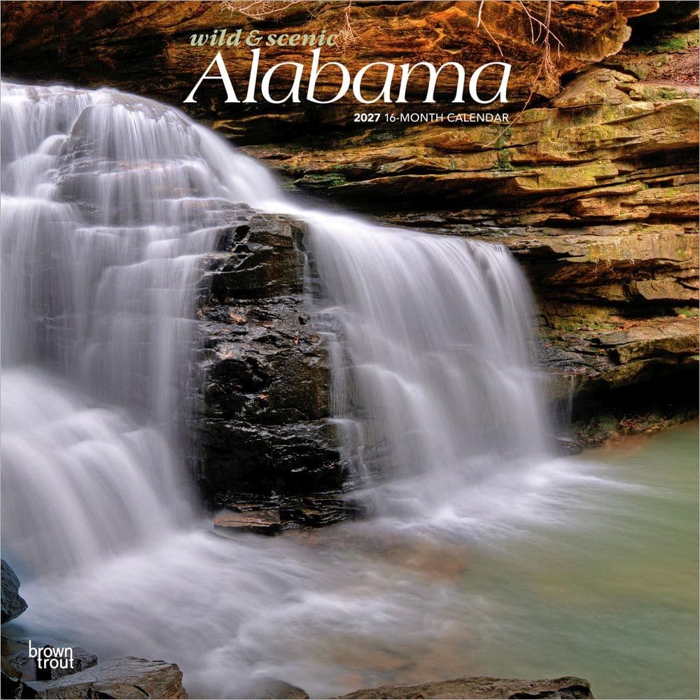 image Alabama Wild and Scenic 2027 Wall Calendar Main Product Image
