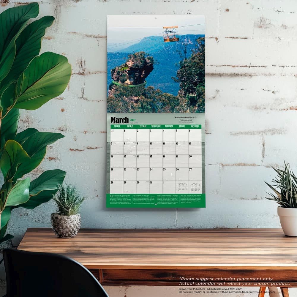 Worlds Toughest Golf Holes 2027 Wall Calendar Fourth Alternate Image