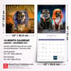 image Fantasy Pugs 2027 Wall Calendar Sixth Alternate Image